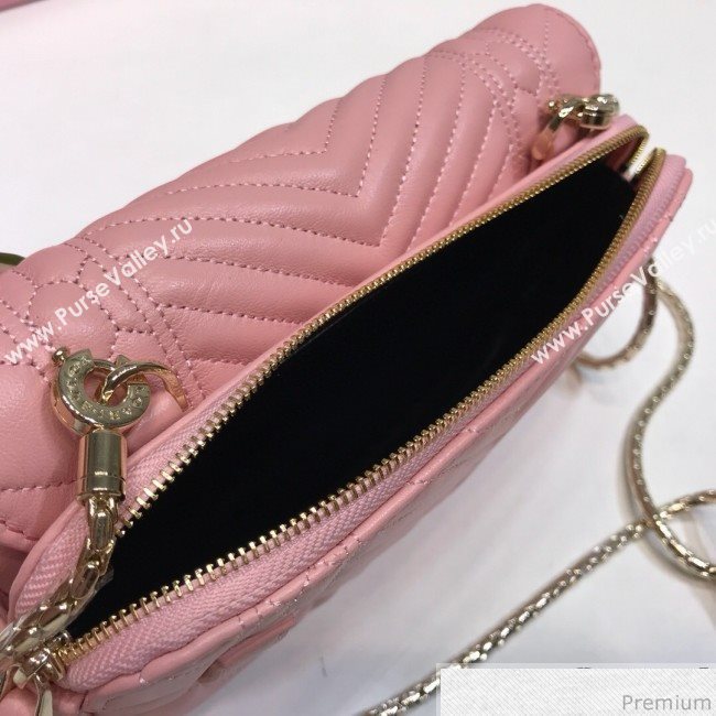 Bvlgari Serpenti Forever Belt Bag 287568 Pink 2019 (XYD-9041260)