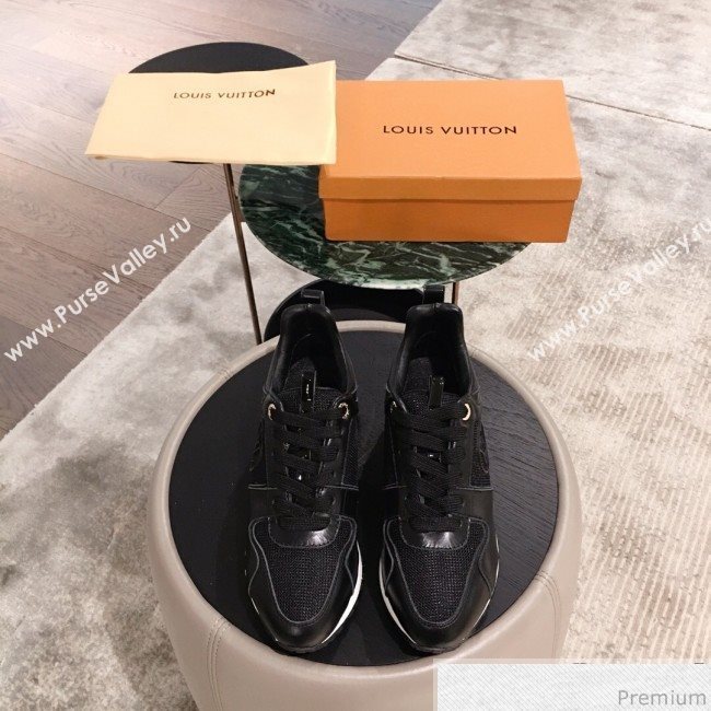 Louis Vuitton Run Away Sneaker 1A4XNL Black 2019(For Men and Women) (KL-9031108)