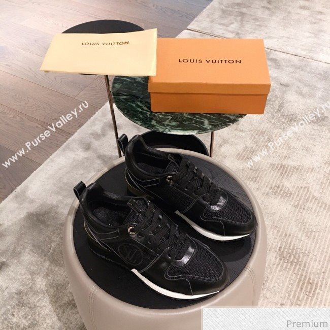 Louis Vuitton Run Away Sneaker 1A4XNL Black 2019(For Men and Women) (KL-9031108)