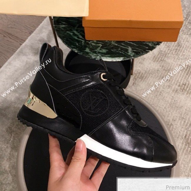 Louis Vuitton Run Away Sneaker 1A4XNL Black 2019(For Men and Women) (KL-9031108)