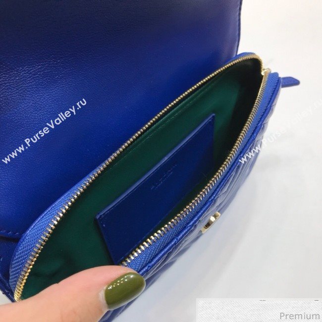 Bvlgari Serpenti Forever Belt Bag 287568 Blue 2019 (XYD-9041261)