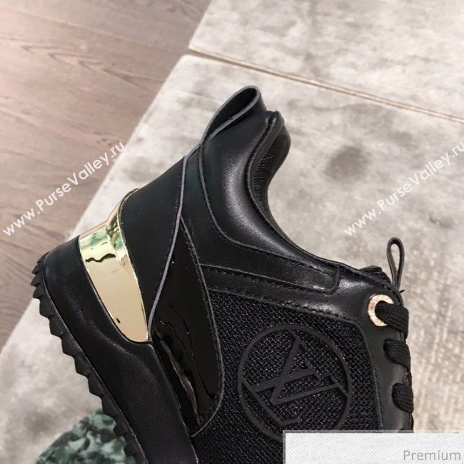 Louis Vuitton Run Away Sneaker 1A4XNL Black 2019(For Men and Women) (KL-9031108)