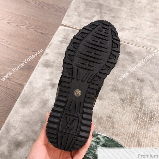 Louis Vuitton Run Away Sneaker 1A4XNL Black 2019(For Men and Women) (KL-9031108)