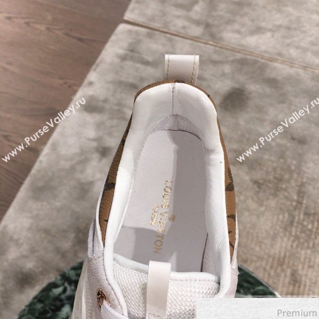 Louis Vuitton Run Away Sneaker 1A4XNL White/Monogram Canvas 2019(For Men and Women) (KL-9031109)