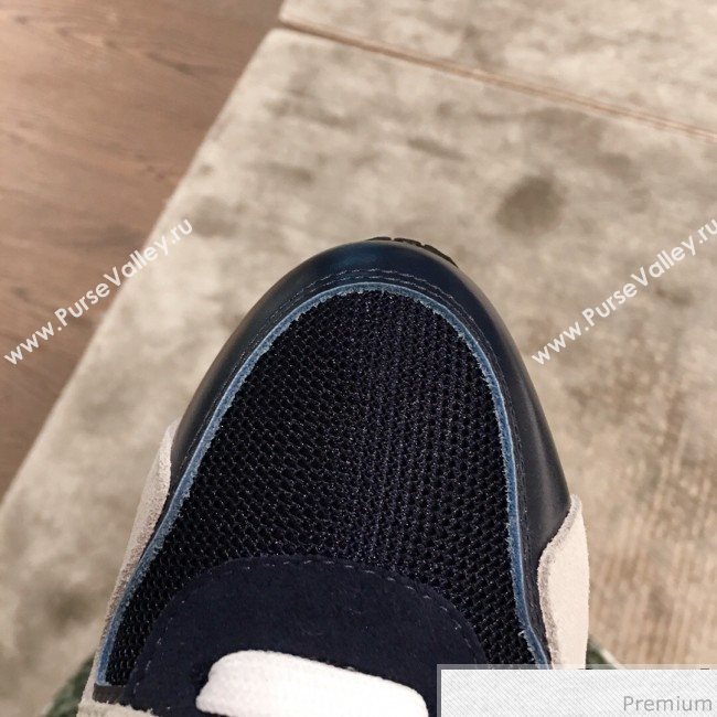 Louis Vuitton Run Away Sneaker 1A4XNL Pink/Navy Blue/Light Grey 2019(For Men and Women) (KL-9031110)