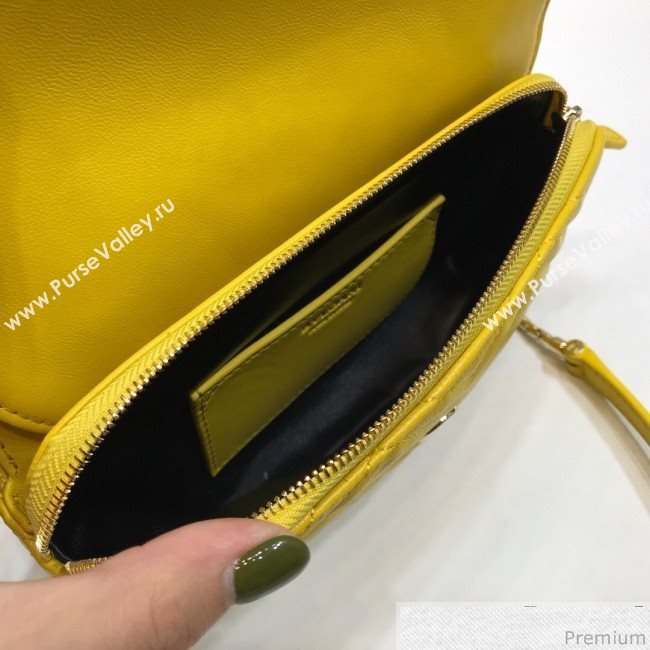 Bvlgari Serpenti Forever Belt Bag 287568 Yellow 2019 (XYD-9041263)