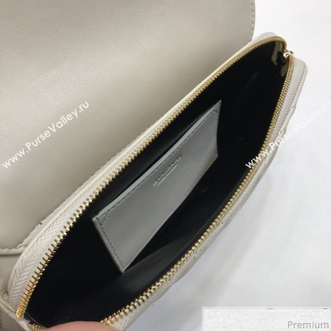 Bvlgari Serpenti Forever Belt Bag 287568 White 2019 (XYD-9041264)