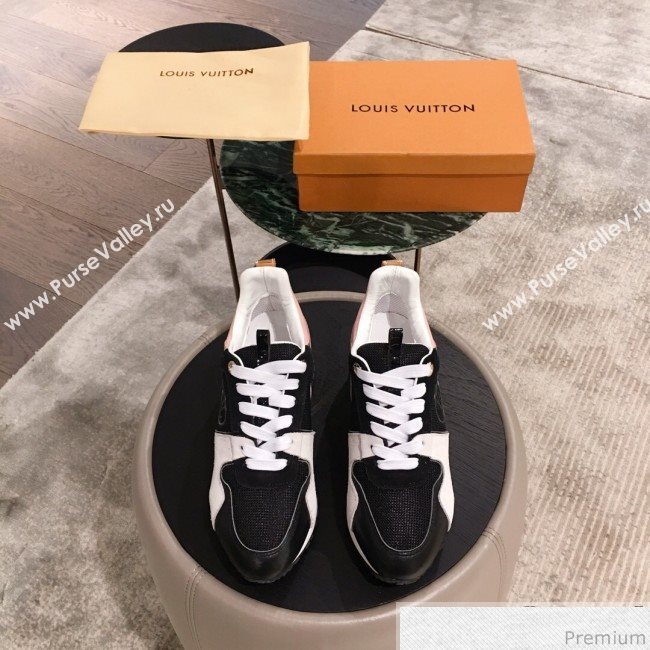 Louis Vuitton Run Away Sneaker 1A4XNL Pink/Black 2019(For Men and Women) (KL-9031114)