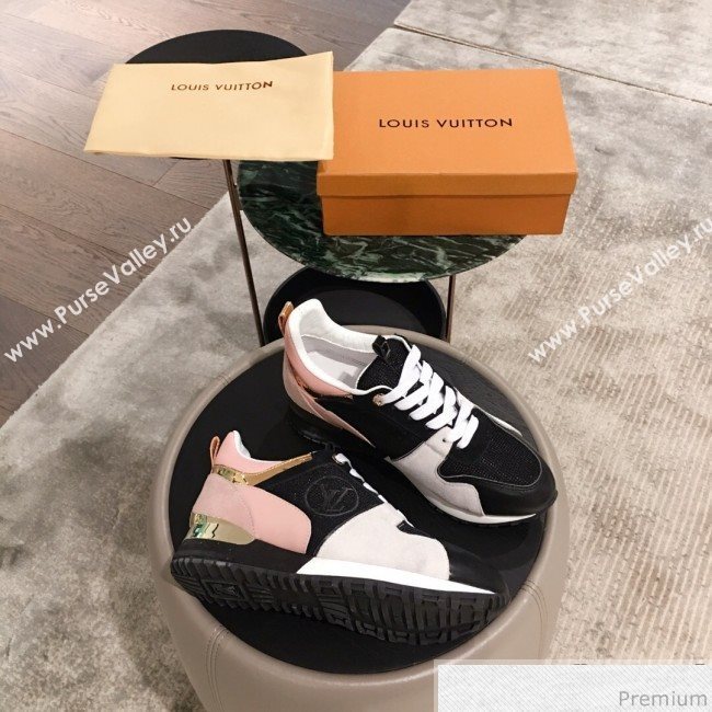 Louis Vuitton Run Away Sneaker 1A4XNL Pink/Black 2019(For Men and Women) (KL-9031114)