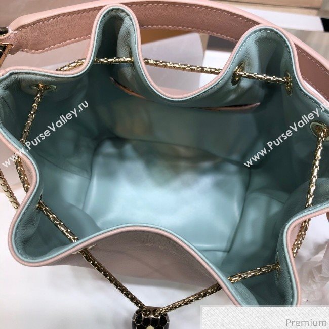 Bvlgari Serpenti Forever Bucket Bag 287806 Light Pink 2019 (XYD-9041269)