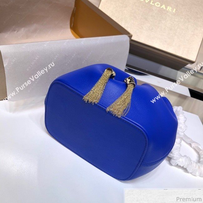 Bvlgari Serpenti Forever Bucket Bag 287806 Blue 2019 (XYD-9041270)