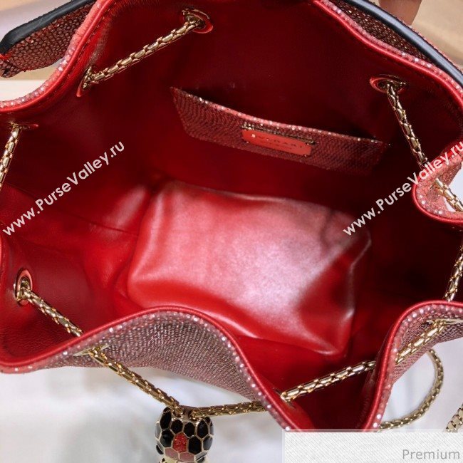 Bvlgari Serpenti Forever Bucket Bag 287613 Pink 2019 (XYD-9041274)