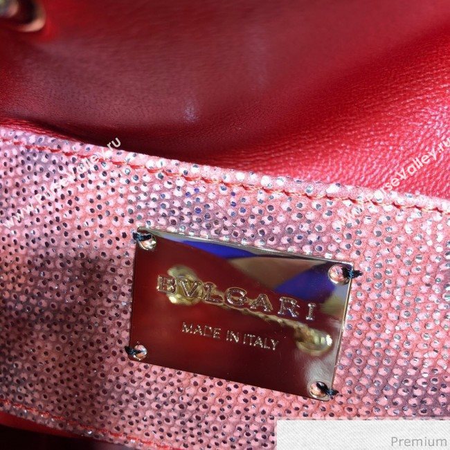 Bvlgari Serpenti Forever Bucket Bag 287613 Pink 2019 (XYD-9041274)