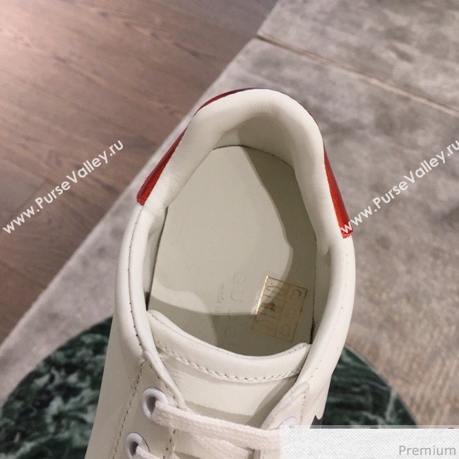 Gucci Ace Sneaker with NY Print 553385 White 2019(For Women and Men) (KL-9031123)