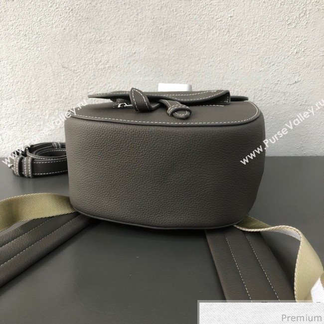 Dior Mens Small Saddle Homme Backpack Grey 2019 (WEIP-9041309)