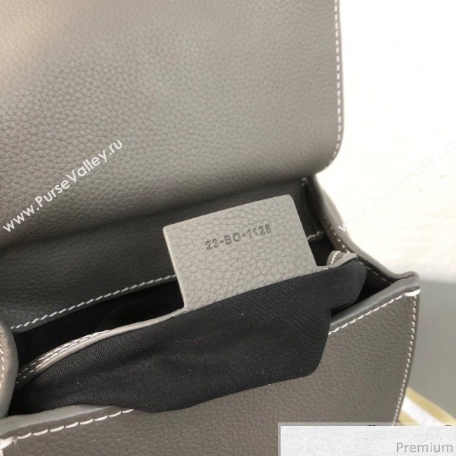 Dior Mens Small Saddle Homme Backpack Grey 2019 (WEIP-9041309)