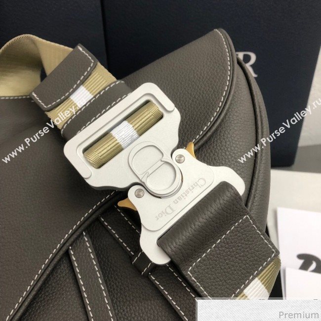 Dior Mens Saddle Bag Grey 2019 (WEIP-9041310)
