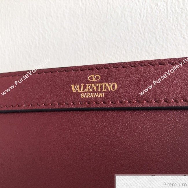 Valentino VRING Pouch Burgundy 2019 (JJ3-9041318)