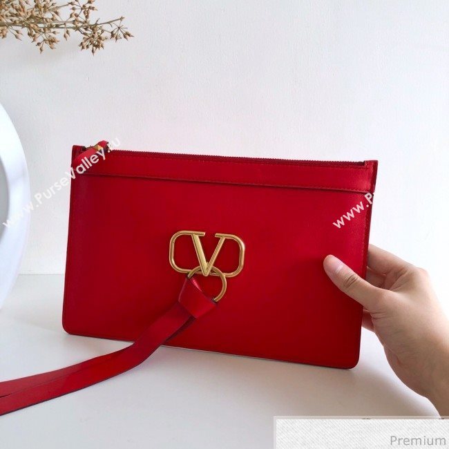 Valentino VRING Pouch Red 2019 (JJ3-9041321)