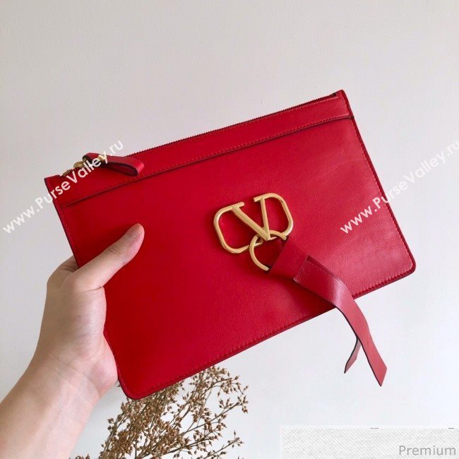Valentino VRING Pouch Red 2019 (JJ3-9041321)