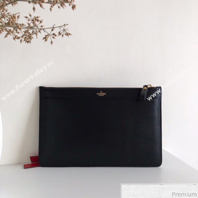 Valentino VRING Pouch Black 2019 (JJ3-9041322)