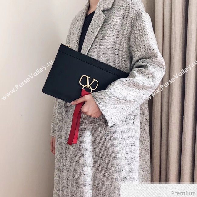 Valentino VRING Pouch Burgundy 2019 (JJ3-9041318)