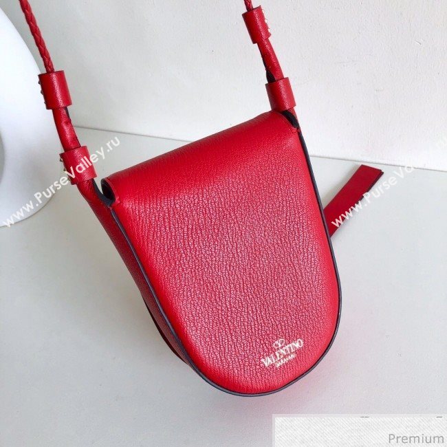 Valentino Small VRING Crossbody Bag Red 2019 (JJ3-9041319)