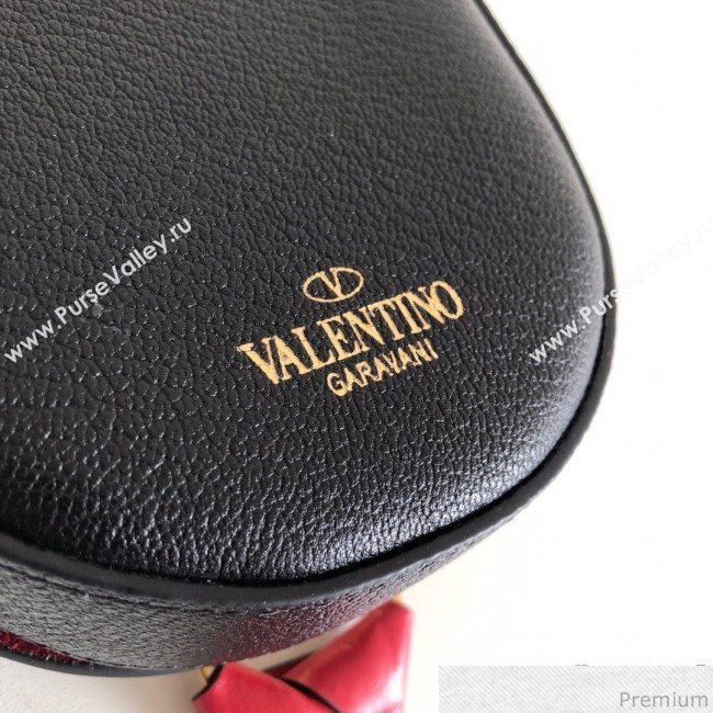 Valentino Small VRING Crossbody Bag Black 2019 (JJ3-9041320)