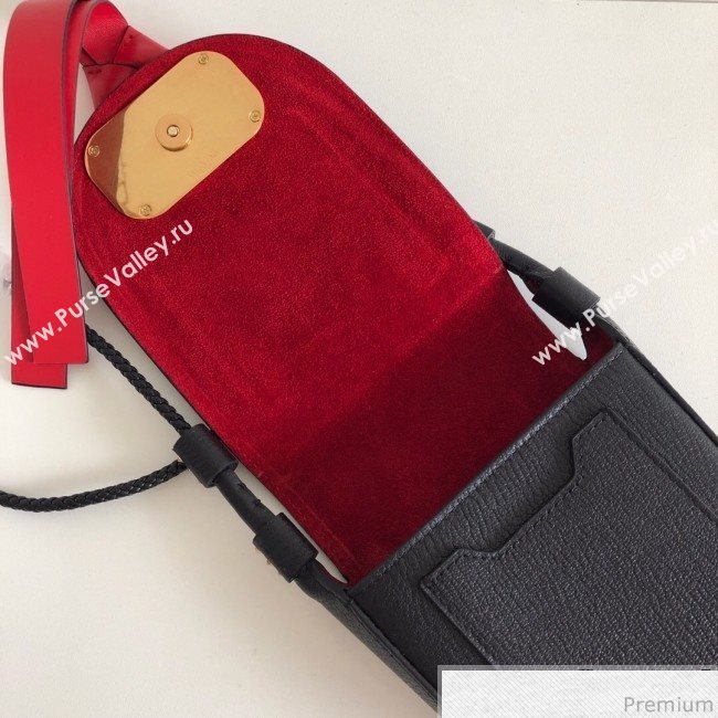 Valentino Small VRING Crossbody Bag Black 2019 (JJ3-9041320)
