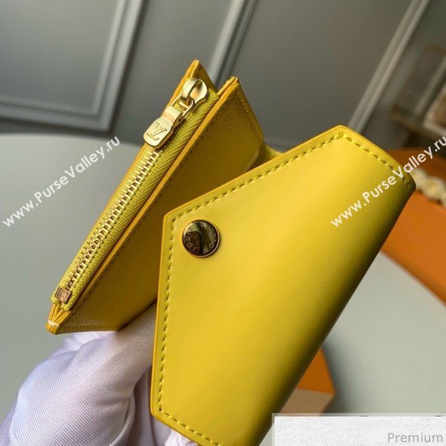 Louis Vuitton Zoé Wallet N60220 Damier Azur Canvas/Yellow (KD-9041131)
