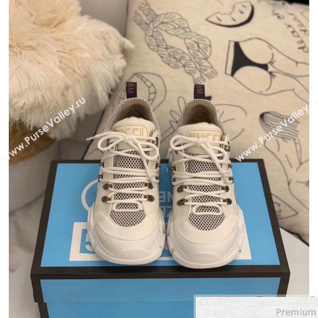 Gucci Flashtrek Sneaker 543305 White 2018(Top Quality) (ALZ-9030811)