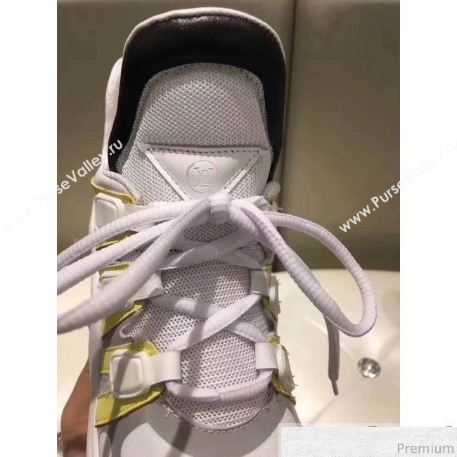 Louis Vuitton Sci-fi Sneakers Yellow/White/Grey/Black 2018 (GD1038-8011314)