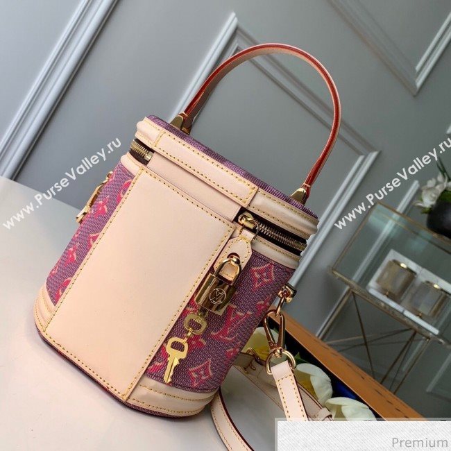 Louis Vuitton Cannes Beauty Case Top Handle Bag M43986 Purple 2019 (KD-9041133)