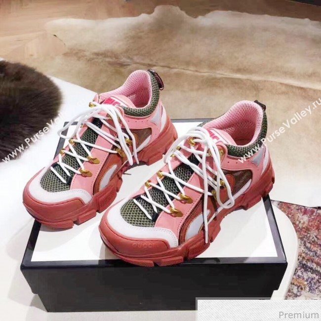 Gucci Flashtrek Sneaker 543289 Pink 2018 (KL-9030810)