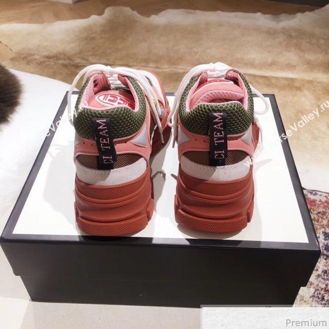 Gucci Flashtrek Sneaker 543289 Pink 2018 (KL-9030810)