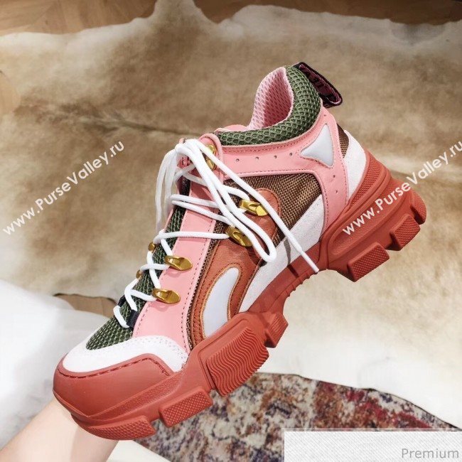 Gucci Flashtrek Sneaker 543289 Pink 2018 (KL-9030810)