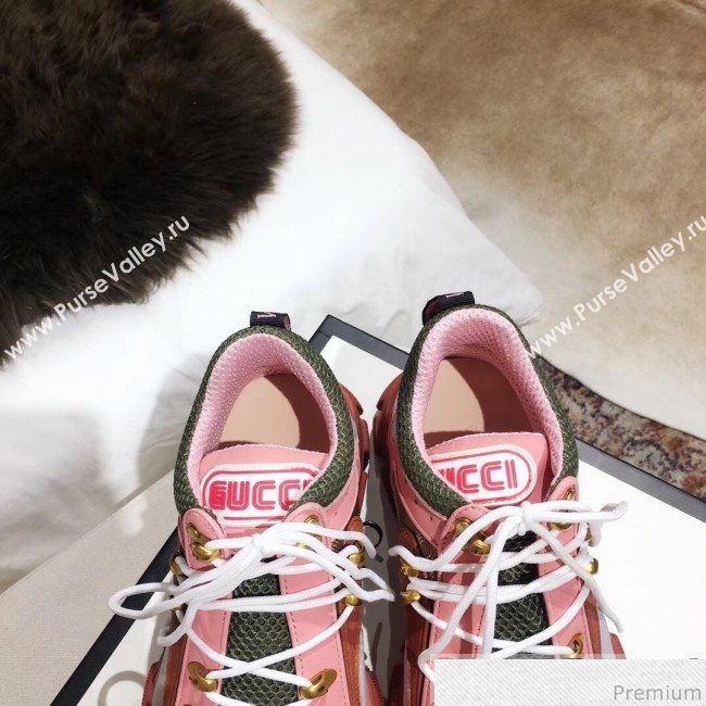 Gucci Flashtrek Sneaker 543289 Pink 2018 (KL-9030810)