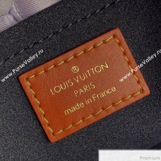 Louis Vuitton Mini Luggage Top Handle Bag M53782 Navy Blue/Caramel 2019 (KD-9041134)