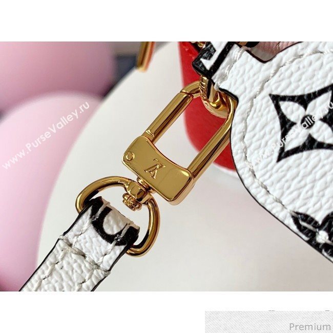 Louis Vuitton Beach Pouch in Monogram Canvas and PVC M67601 Red/Pink 2019 (LVSJ-9041204)