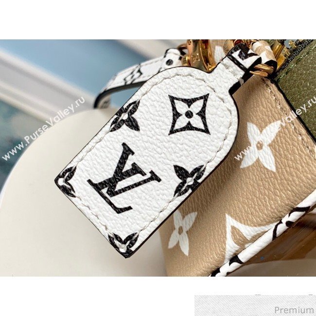 Louis Vuitton Beach Pouch in Monogram Canvas and PVC M67610 White / Khaki 2019 (LVSJ-9041203)