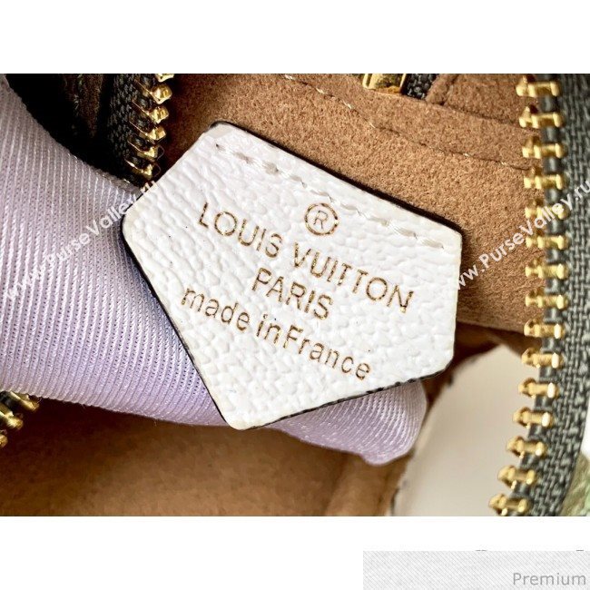 Louis Vuitton Beach Pouch in Monogram Canvas and PVC M67610 White / Khaki 2019 (LVSJ-9041203)