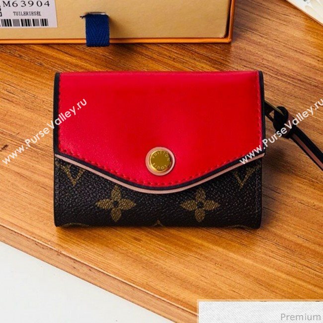 Louis Vuitton Tuileries Compact Wallet M63904 Kabuki Red (LVSJ-9041205)