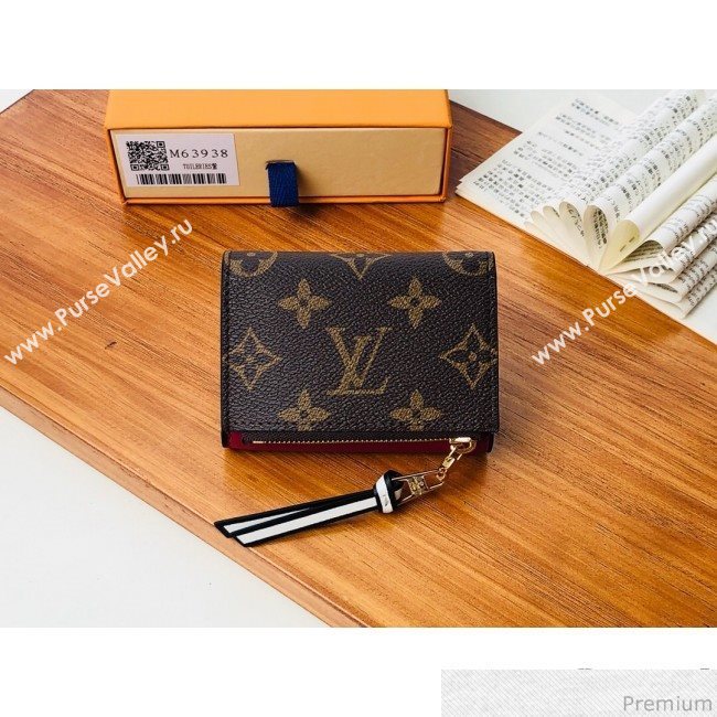 Louis Vuitton Tuileries Compact Wallet M63938 Bordeaux Red (LVSJ-9041206)