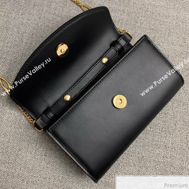 Gucci Zumi Smooth Leather Mini Shoulder Bag 564718 Black 2019 (PYQ-9041210)