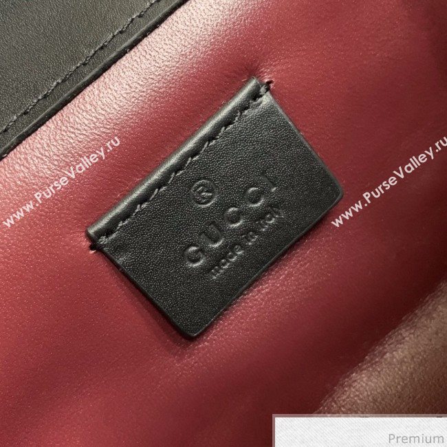 Gucci Zumi Smooth Leather Mini Shoulder Bag 564718 Black 2019 (PYQ-9041210)