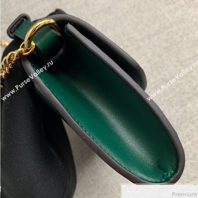 Gucci Zumi Smooth Leather Mini Shoulder Bag 564718 Green 2019 (PYQ-9041207)