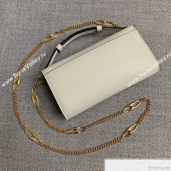 Gucci Zumi Smooth Leather Mini Shoulder Bag 564718 White 2019 (PYQ-9041208)