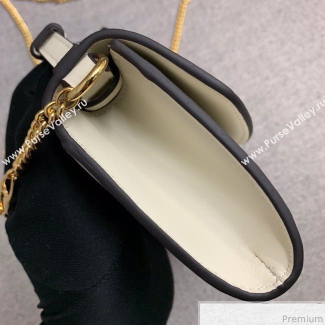 Gucci Zumi Smooth Leather Mini Shoulder Bag 564718 White 2019 (PYQ-9041208)
