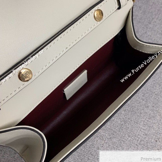 Gucci Zumi Smooth Leather Mini Shoulder Bag 564718 White 2019 (PYQ-9041208)