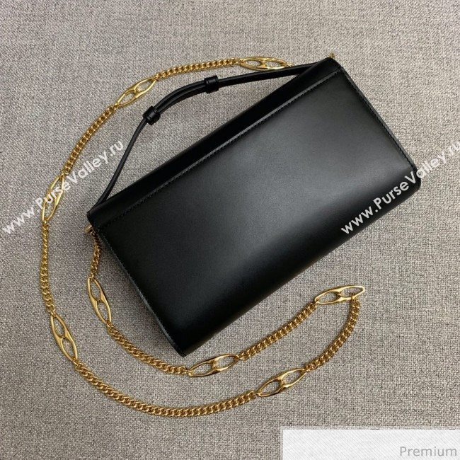 Gucci Zumi Smooth Leather Small Shoulder Bag 572375 Black 2019 (PYQ-9041215)